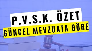 3  Polis Mevzuatı 2559 Sayılı PVSK Baştan Sona Önemli Yerler Konu Özeti [upl. by Felicie]