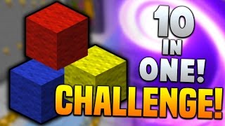 THE ULTIMATE SHOWDOWN  Minecraft 10INONE CHALLENGE [upl. by Daisey]