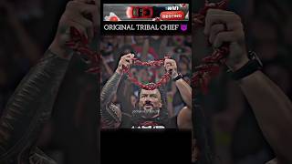 Solo Sikoa Fake Triple chief vs Roman Reigns Original Triple chief WWE  romanreings shorts wwe [upl. by Melvyn]