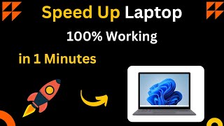 Increase Laptop Performance  How to Speed Up your Windows 10  Hindi  In 1 Minutes [upl. by Cosma317]