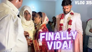 Emotional Vidai 🥲  Bidai Ho Gayi  Saale Ki Shadi Part 7 [upl. by Janeen456]