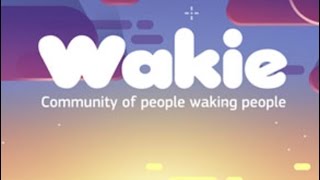 Wakie The social alarm clock app [upl. by Eltsirc]