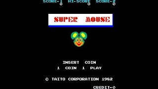 Super Mouse  Arcade Taito 1982 [upl. by Chemush]