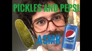 ASMR  Dill Pickle  Pepsi [upl. by Erodasi]