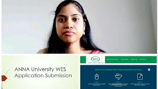 How to apply ECAWES Canada PR Express EntryAnna University WES Procedure Tamil [upl. by Ott362]