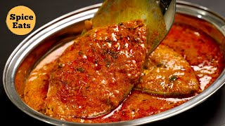 KING FISH RECIPE  SURMAI FISH CURRY MASALA  VANJARAM FISH RECIPE [upl. by Aryhs668]