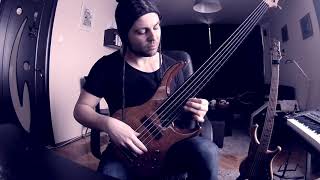 Short Fretless solo over quotBood Upquot by Ella Mai [upl. by Jegar732]