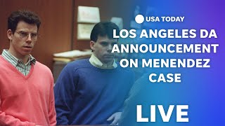 Announcement in Menendez brothers case expected  USA TODAY [upl. by Kirad]