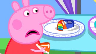 Peppas Cake Prank 🍰  Peppa Pig Tales Full Episodes [upl. by Holihs]