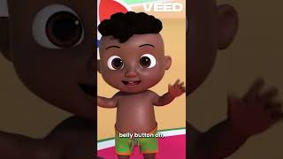 Belly Button Song Dance Learn about the Body Cheekocartoon Shorts [upl. by Orban]