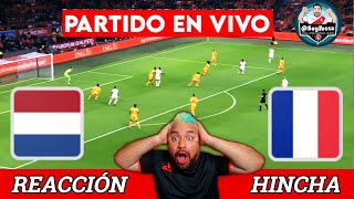 PARTIDAZO 🔴HOLANDA 00 FRANCIA  2t🔴EN VIVO A EUROCOPA 2024🔴Reaccion Hincha [upl. by Anhcar]