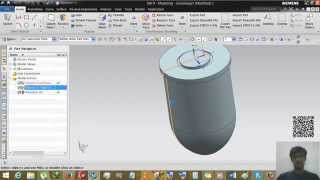 Siemens NX  How to use REVOLVE and Design Bullet [upl. by Ayhtin895]