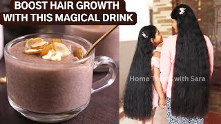 Boost your Hair Growth with this 1 Glass of Drink  How To Grow Long amp Thick Hair Naturally [upl. by Zobkiw]