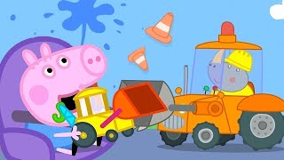 De Weg Opbreken  Tekenfilm  Peppa Pig Nederlands Compilatie Nieuwe Afleveringen [upl. by Htebarual176]