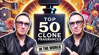 TOP 50 CLONE FRAGRANCES IN THE WORLD 2024 PART 4 [upl. by Bornie]