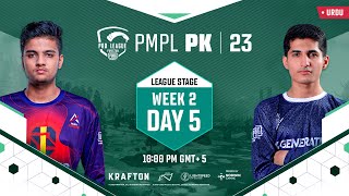 URDU 2023 PMPL Pakistan Spring  Week 2 Day 5  Survive to Conquer [upl. by Yuh226]