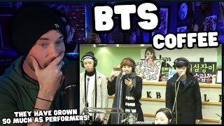 Metal Vocalist First Time Reaction  BTS  Coffee  Live Performances [upl. by Nehepts]