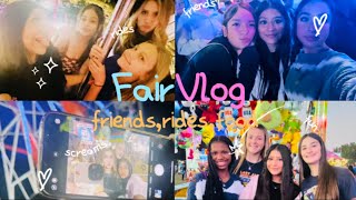 fair vlog with family and friends [upl. by Notsek712]