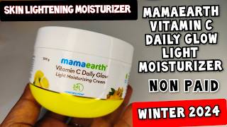 Vitamin C Skin Whitening Moisturizer  Mamaearth Vitamin C Daily Glow Light Moisturizer  Sale 2024 [upl. by Gilmore]