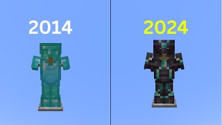 Minecraft OLD vs NEW [upl. by Ainslee72]