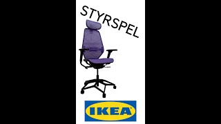 Shorts Ikea Styrspel  New gaming chair from Swedish company [upl. by Spears]