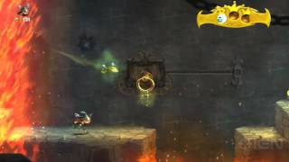 Rayman Legends Walkthrough Teensies in Trouble  Dungeon Chase [upl. by Ymarej]