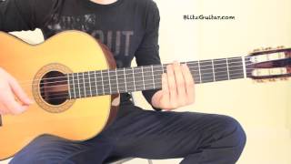 Allegro by Mauro Giuliani Op50 n1 Classical Guitar Lesson High Quality [upl. by Ennairek]