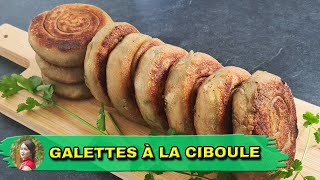 GALETTES CHINOISES À LA CIBOULE  Recette Facile et Économique sans levure ni friture [upl. by Analahs890]