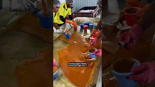 Amazing Jaggery Making 🤩 Process From Sugarcane ❤️ rap automobile hiphop streetfood choppin [upl. by Kirstin227]