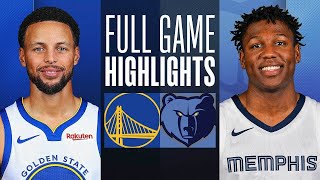 Memphis Grizzlies vs Golden State Warriors Full Game Highlights  Jan 15  NBA Regular Season 2024 [upl. by Aihcrop657]