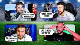 EL DEBATE MÁS TERMO Y SIN SENTIDO DE LA HISTORIA DEL FÚTBOL [upl. by Milas]