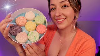 ASMR ✨ Edible CRYSTAL CLUSTERS ✨ 10 K SUBS ✌️🎉 [upl. by Stilwell5]