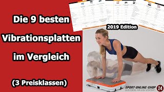 Vibrationsplatte kaufen 2019 ➡️ Die 9 besten Vibrationsplatten im Vergleich 3 Preisklassen [upl. by Vary]