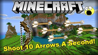 How To Make A Automatic Bow 114115 Minecraft [upl. by Leasa335]