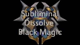 DISSOLVE BLACK MAGIC POWERFUL SUBLIMINAL [upl. by Evander]