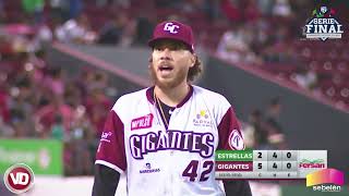 Serie Final LIDOM  Estrellas vs Gigantes  JUEGO 2 CONDENSADO  18 de enero 2022  Tyler Alexander [upl. by Kobi]