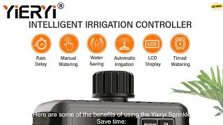 1005005653500290 Yieryi Sprinkler Timer Smart Dual Water Timer Garden Farm Irrigation C [upl. by Asil252]