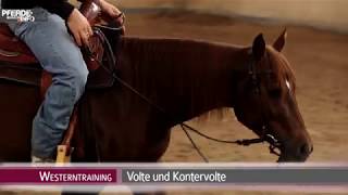 Westerntraining mit Felix Schnabel  Volte und Kontervolte [upl. by Amsden]