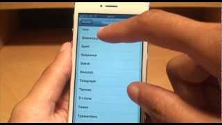 iPhone 5 Ringtones  Tones Out of the Box iOS6 [upl. by Neltiak949]