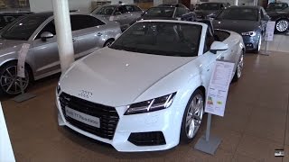 Audi TT Roadster 2016 Start Up In Depth Review Interior Exterior [upl. by Jotham334]