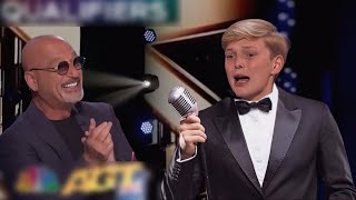 Reid Wilson STUNS with quotAint No Wayquot by Aretha Franklin  Quarterfinals  AGT 2024 [upl. by Blus]