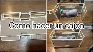 🔥‼️El Vídeo que todos estaban esperando ya llegó‼️🔥Tutorial Como hacer un cajón🔥 [upl. by Nivled623]