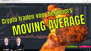 Crypto traden voor beginners 6 Moving Average indicator [upl. by Enirahtac]