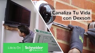 Canaletas Para Cables Dexson Soluciones Para Hogares y Oficinas  Schneider Electric Latinoamérica [upl. by Tades845]