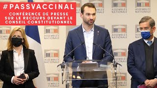 PasseVaccinal  présentation de la saisine du Conseil constitutionnel  Ugo Bernalicis [upl. by Nryhtak]