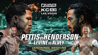 KARATE COMBAT 43  MAIN CARD   Pettis vs Henderson [upl. by Elacsap57]