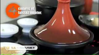 Tajine Le Creuset  CuisinStore  Ustensiles de cuisine [upl. by Barnet]