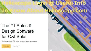 Helioscope Login  Useful Info To Know About Helioscopecom [upl. by Ardnot51]