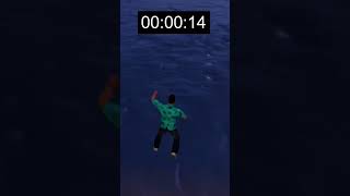 how long does it take to hit water in all gta gta gta5 gaming [upl. by Limaj669]