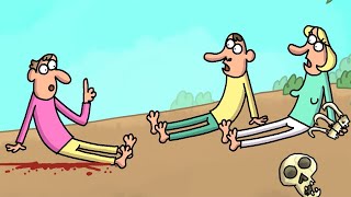 When You Make The Ultimate Sacrifice 😂  Animated Memes  Hilarious Animated Compilations [upl. by Ebeneser]